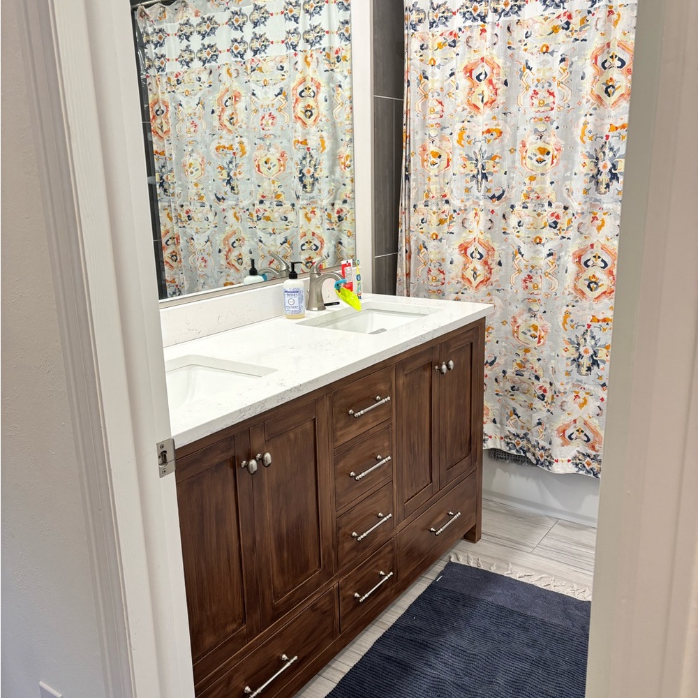 Anthropologie Shower Curtain - 72” x 72”